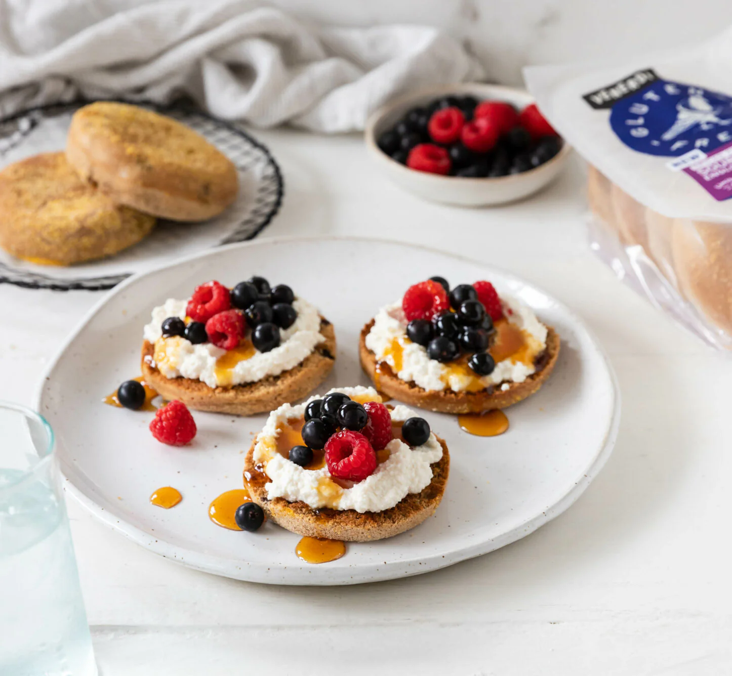 Gluten Freedom English Muffins - Fruit & Spice (4 Pack) 288g - Image 3