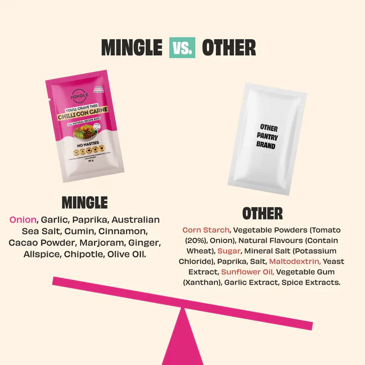 Mingle Recipe Base - Chilli Con Carne 35g - Image 5