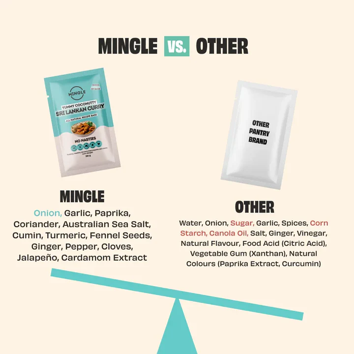 Mingle Recipe Base - Sri Lankan Curry 30g - Image 5
